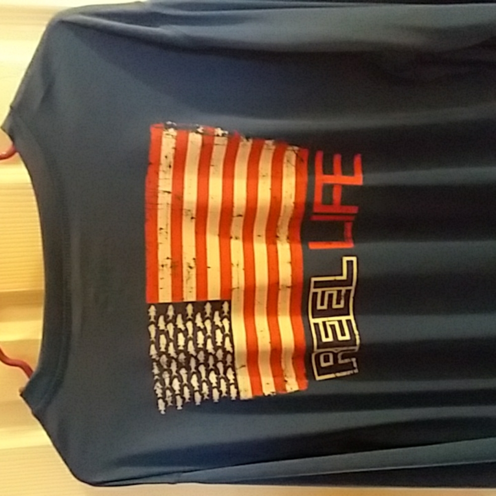 Men's long sleeve shirt, lightweight.
